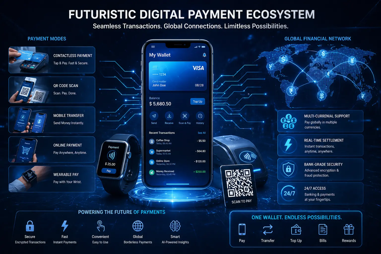 Future of Digital Payments and the Rise of a Cashless Economy