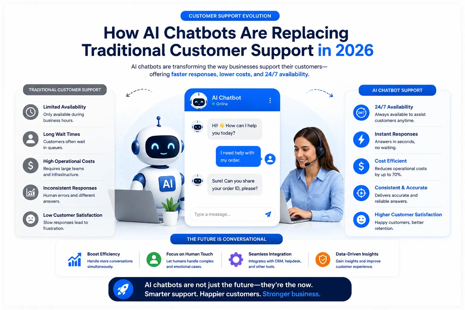 How AI Chatbots Are Replacing Traditional Customer Support in 2026
