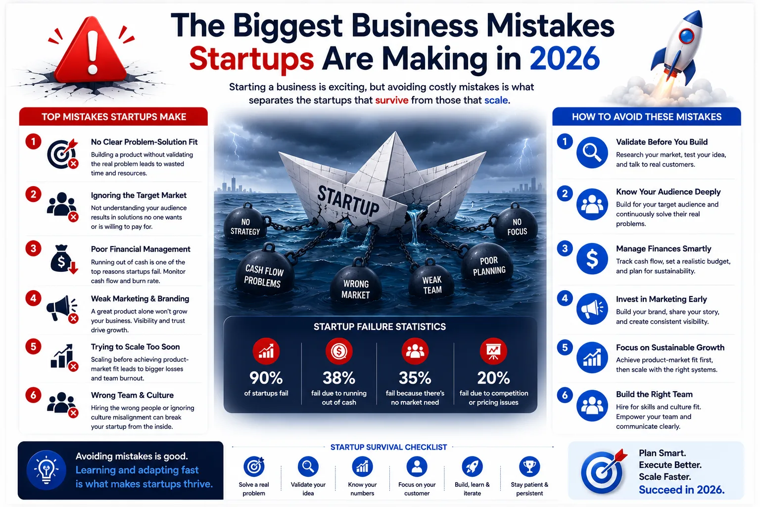The Biggest Business Mistakes Startups Are Making in 2026
