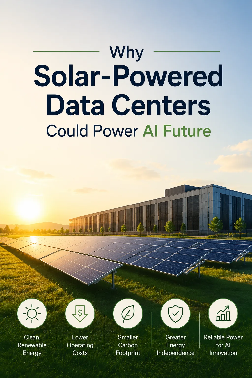Why Solar-Powered Data Centers May Define the Future of AI